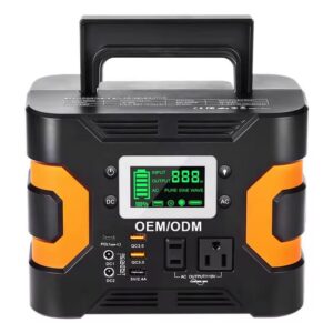 Portable Solar Power Station 300w Lithium Battery Power Bank Outdoor Emergency Portable Power Station Solar Generator OEM/ODM