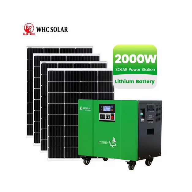 WHC Solar Generator 300W Outdoor Power Bank Portable Solar Power Station With 12V LiFePO4 Battery - Image 5