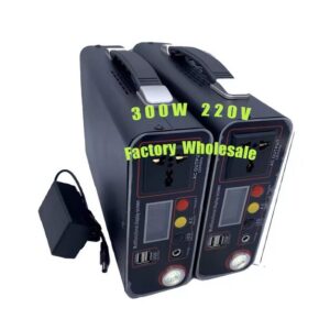 New Wholesale 300w Solar Generator Outdoor Electricity Power Energy Portable Solar Power Station 300 w